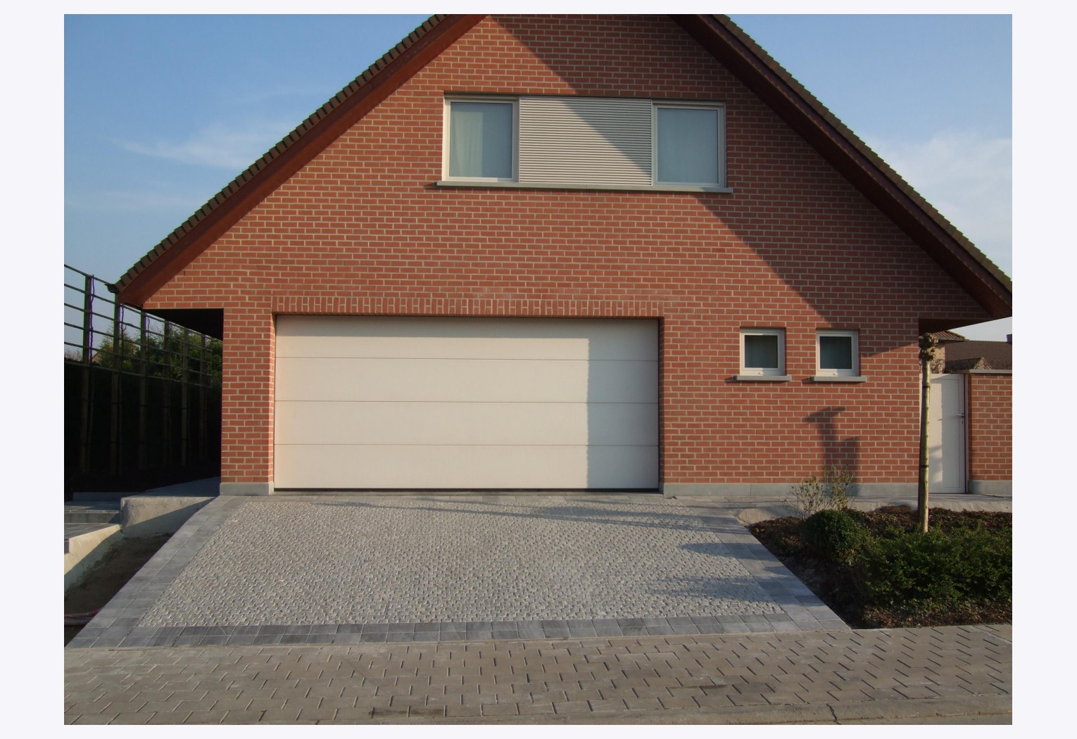 Plaatsen oprit in Zwevegem